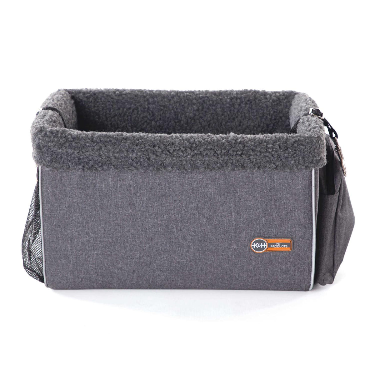 Gray Pet Travel Bike Basket K254097