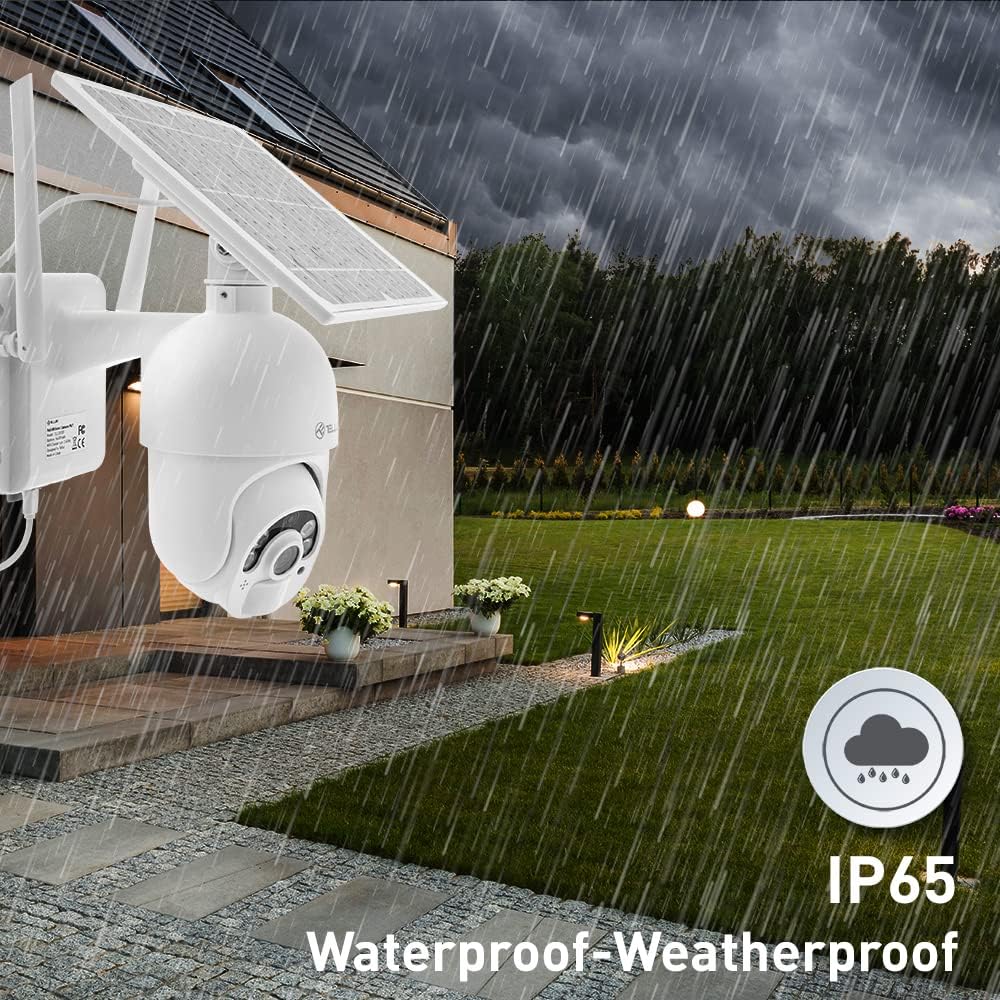 Solar Wireless Full HD Security Camera with Night Vision G34791