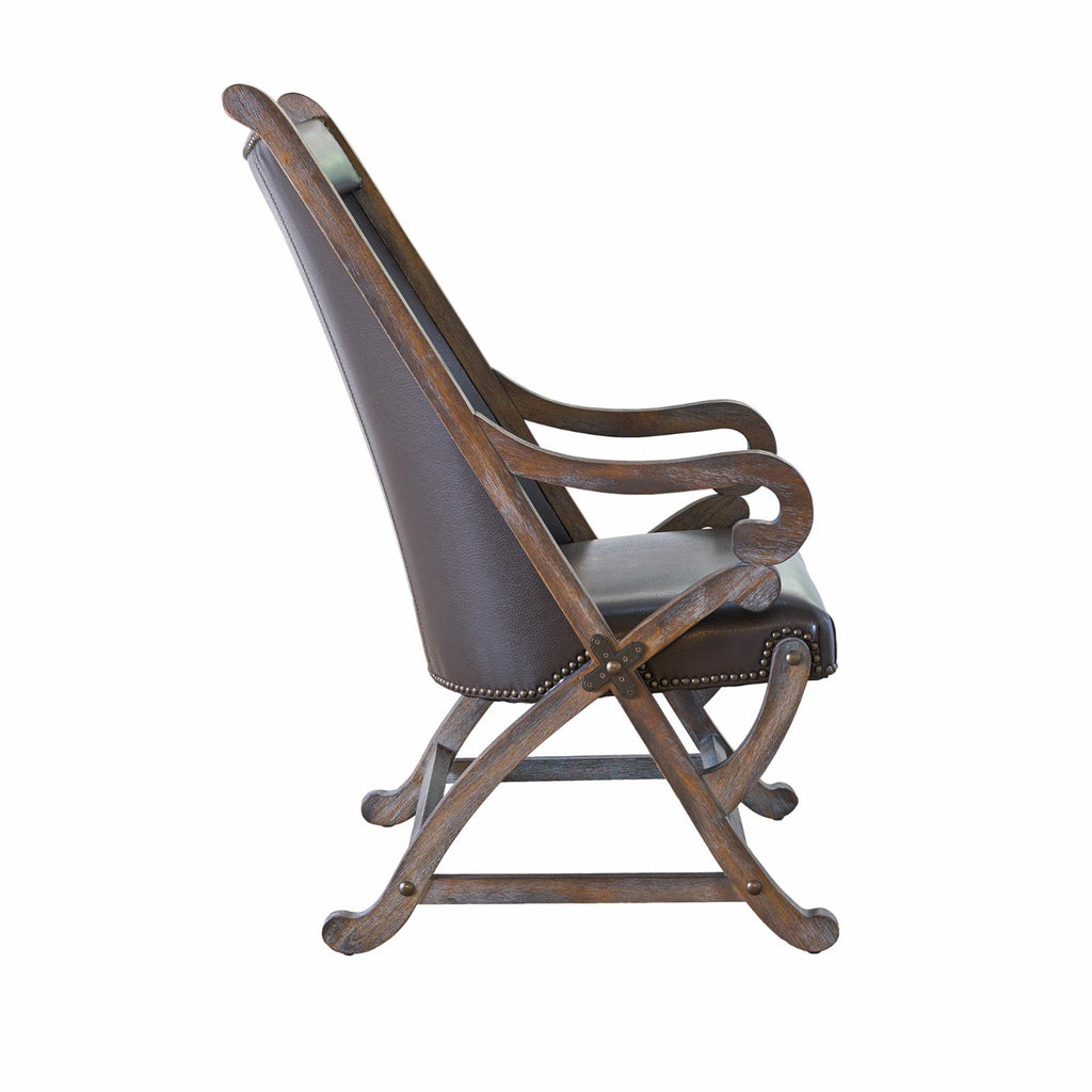 Brown Chair & Ottoman Set J1133