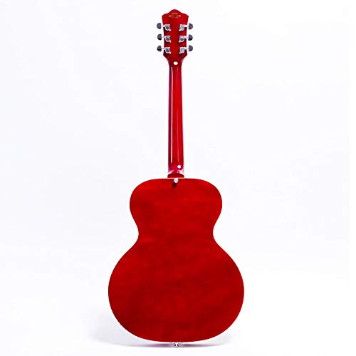 Red Hollow Body Electric Guitar H3232