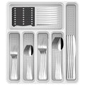 49-Piece Stainless Steel Silverware Set with Organizer M430