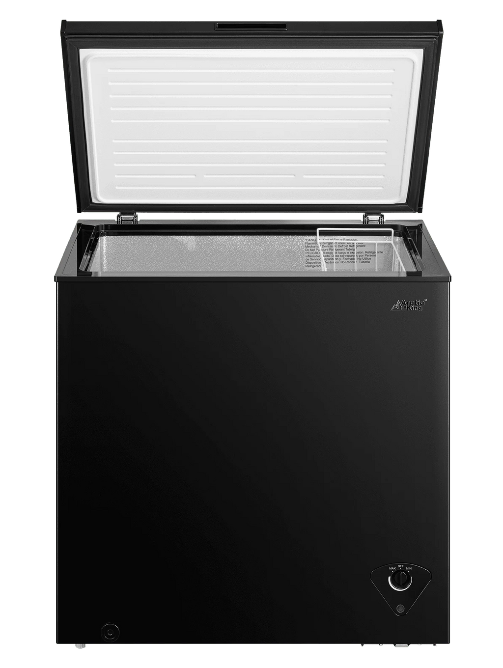 7 Cu ft Black Chest Freezer R597