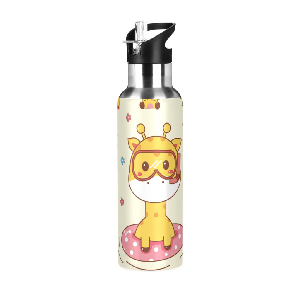 Stainless Steel Insulated Water Bottle with Straw Lid Z96804