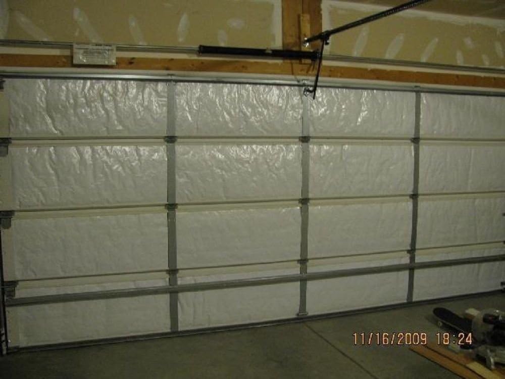 White Foam Core Garage Door Insulation Kit N5786