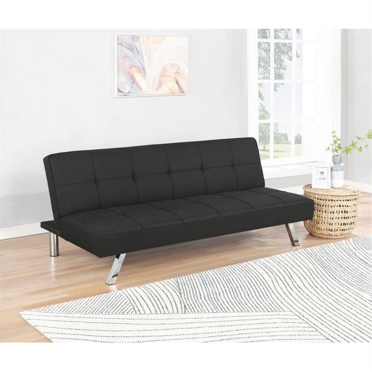 Upholstered Tufted Sofa Bed U4988