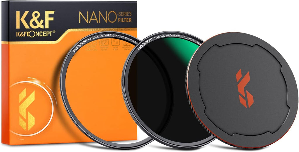 55mm Magnetic ND64 Lens Filter Pack of 2 F751