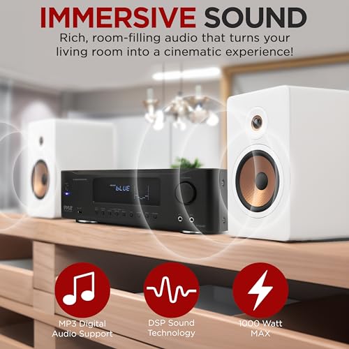 1000 Watt Bluetooth Stereo Amplifier Q5090