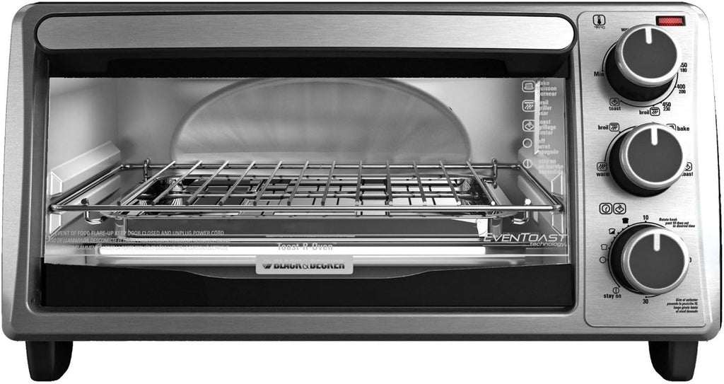 4 Slice Stainless Steel Toaster Oven M855055