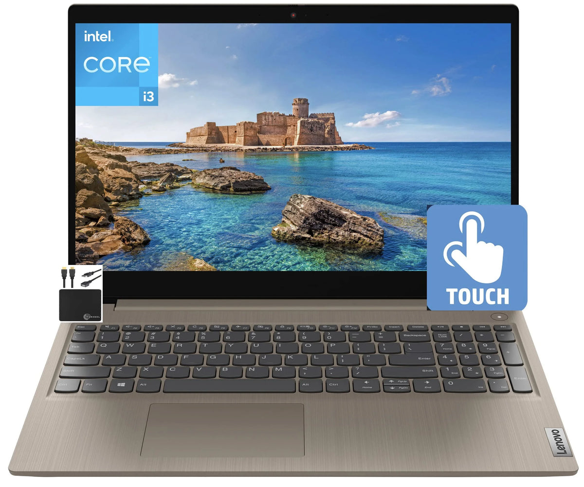 15.6" HD Touchscreen Laptop Computer, Intel Dual Core i3-1115G4, 20GB RAM, 512GB SSD, UHD Graphics, Webcam, Win 11 K150
