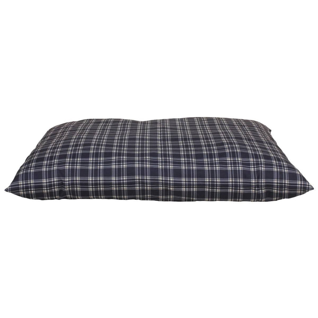 Large Blue Plaid Indoor/Outdoor Pet Bed M222