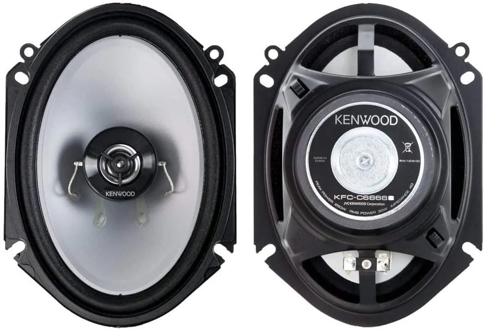 6x8" 500 Watt 2-Way Coaxial Car Speakers S30931