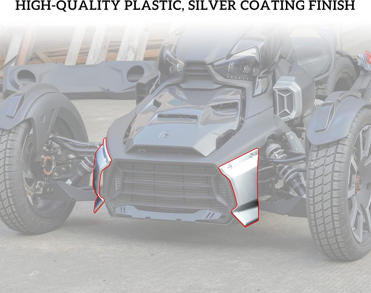 Silver Front Grill Trims O47667