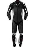 Black-White Leather Suit Z1868