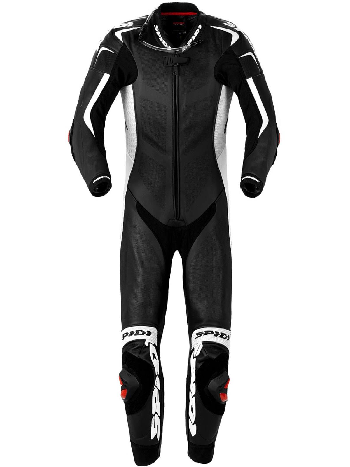 Black-White Leather Suit Z1868