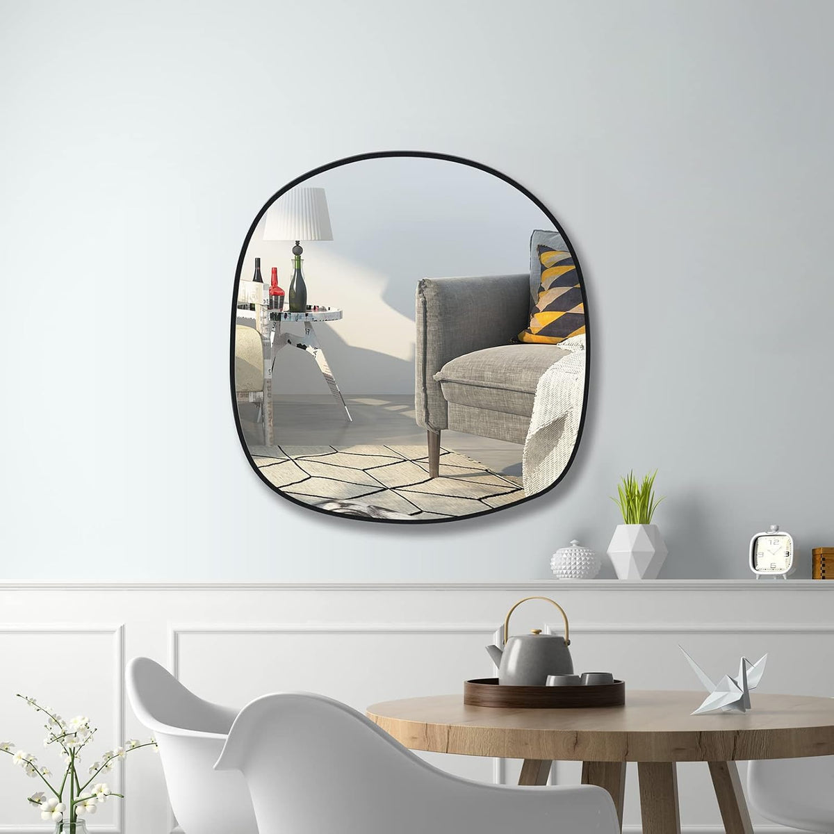 Asymmetrical Wall Mirror F11184