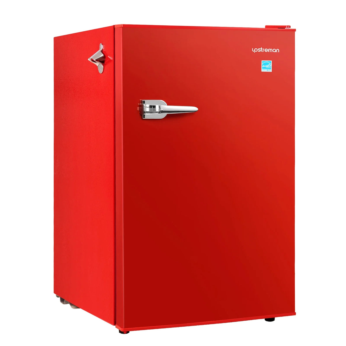 2.5 Cu Ft Retro Compact Refrigerator Mini Fridge with Freezer Q972176