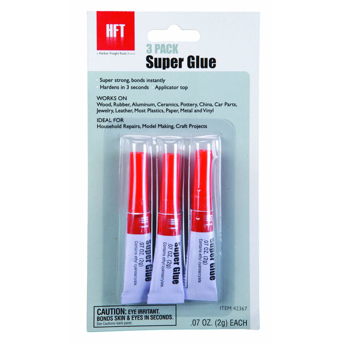 Super Glue, 3 Pack F2987