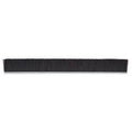 Nylon Strip Brush, 12 in Brush Length, 5/16 in Backing Height A6894