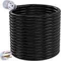250V 40 Feet 8 AWG NEMA 6-50 STW Welder Extension Cord with LED Indicator A5086