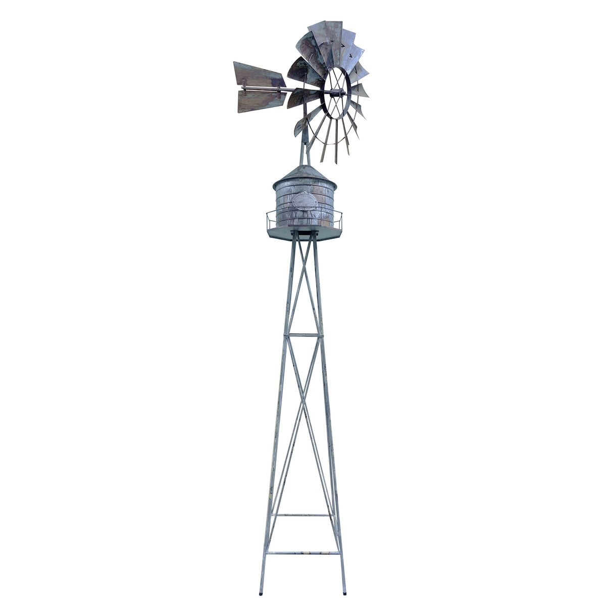 Galvanized Water Tower O929