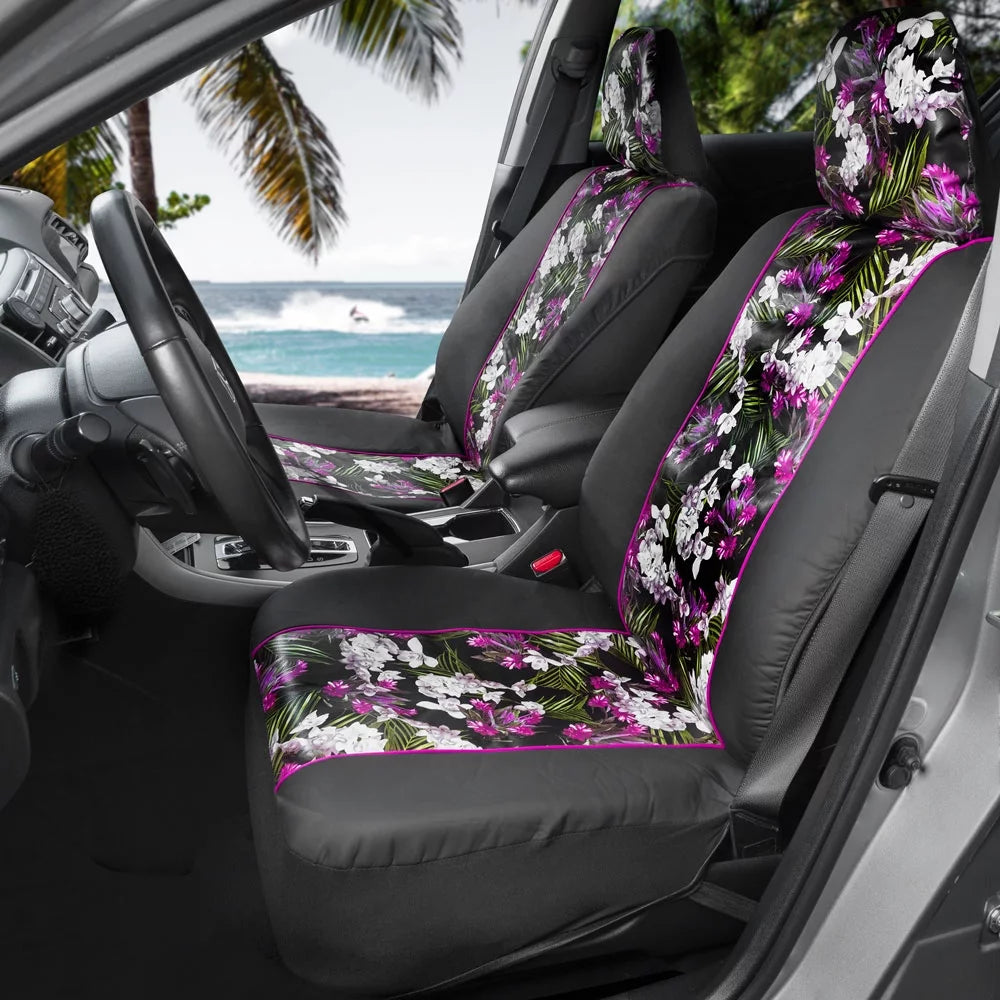 Flower Seat Covers for Car SUV Truck G80432