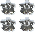 Set of 4 18 inch 5 Spoke Chrome Wheel Hub Center Caps J763227