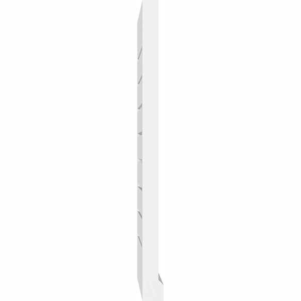 Vertical Surface Mount PVC Gable Vent G322