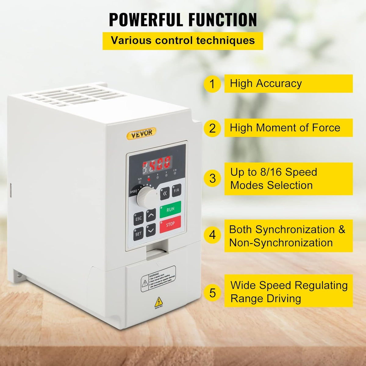 2.2KW 110V 3HP Variable Frequency Drive W33701