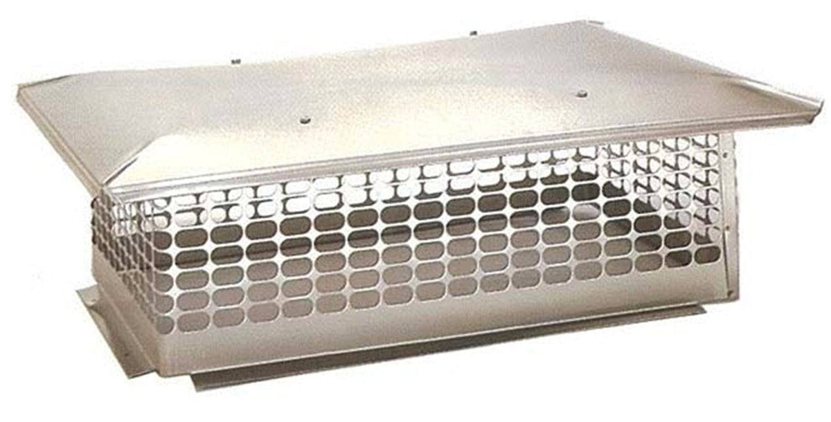 17 x 21-Inch Multi Flue Stainless Steel Crown Cap Y857585