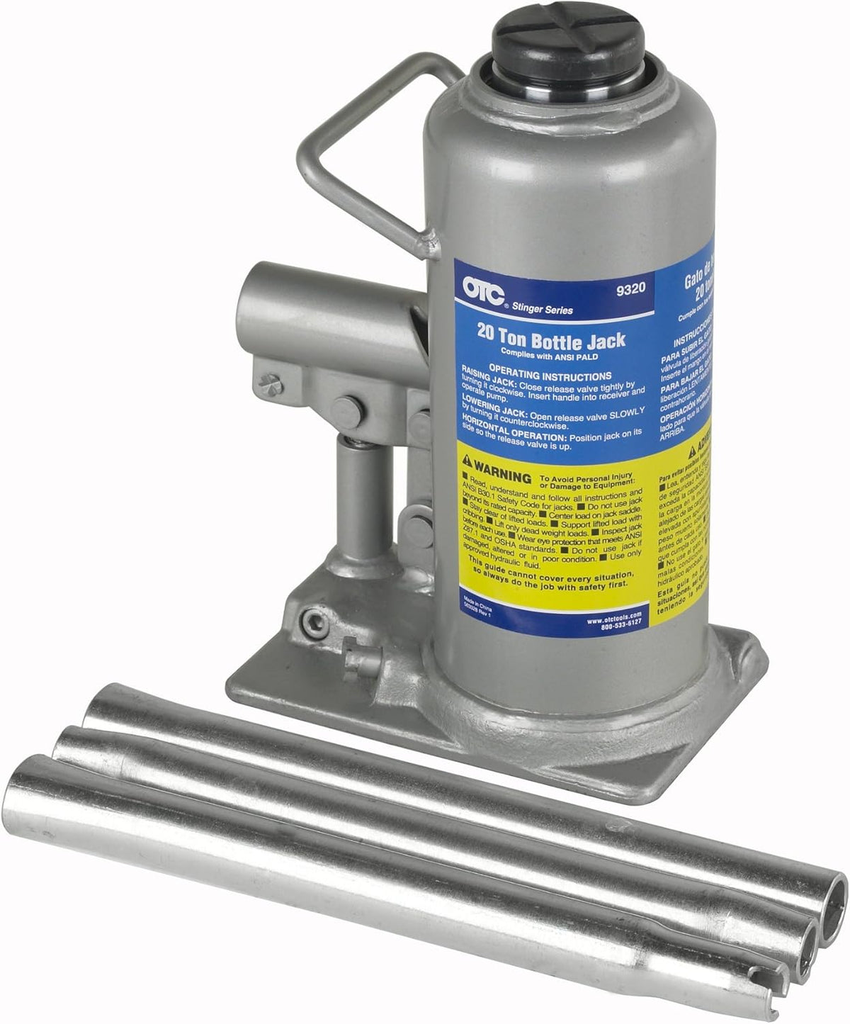 2-Pack 2-Ton Bottle Jack D3284
