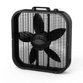 Black 3 Speed Box Fan R84148