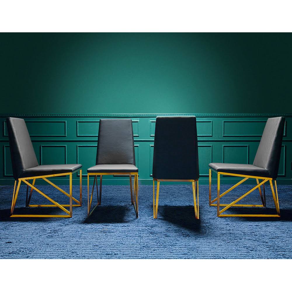 Black Caprice Dining Chair T18421