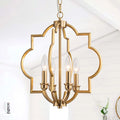 Gold 4 Light Chandelier R15617