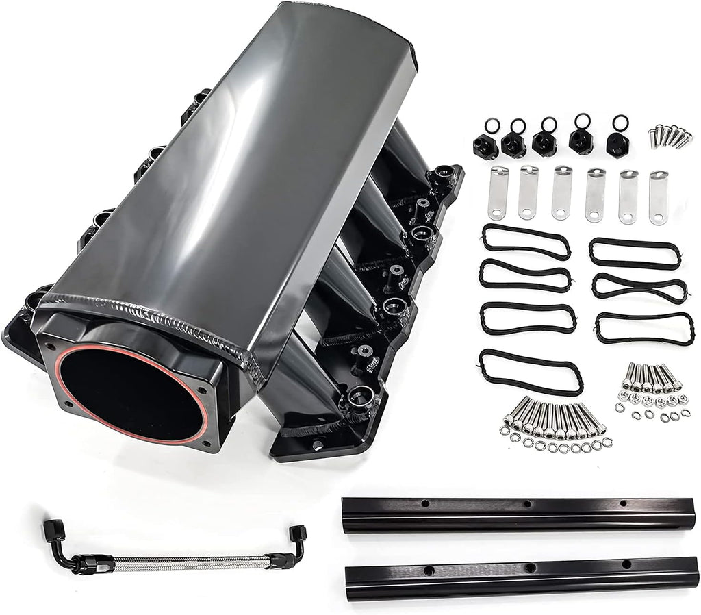 Intake Manifold with Throttle Body and Fuel Rails F148