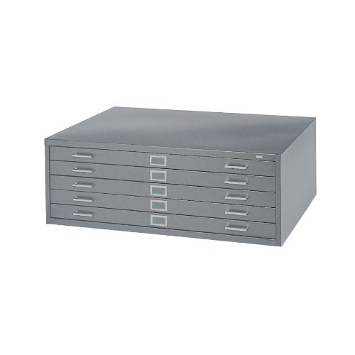 White 5-Drawer Flat File P763487