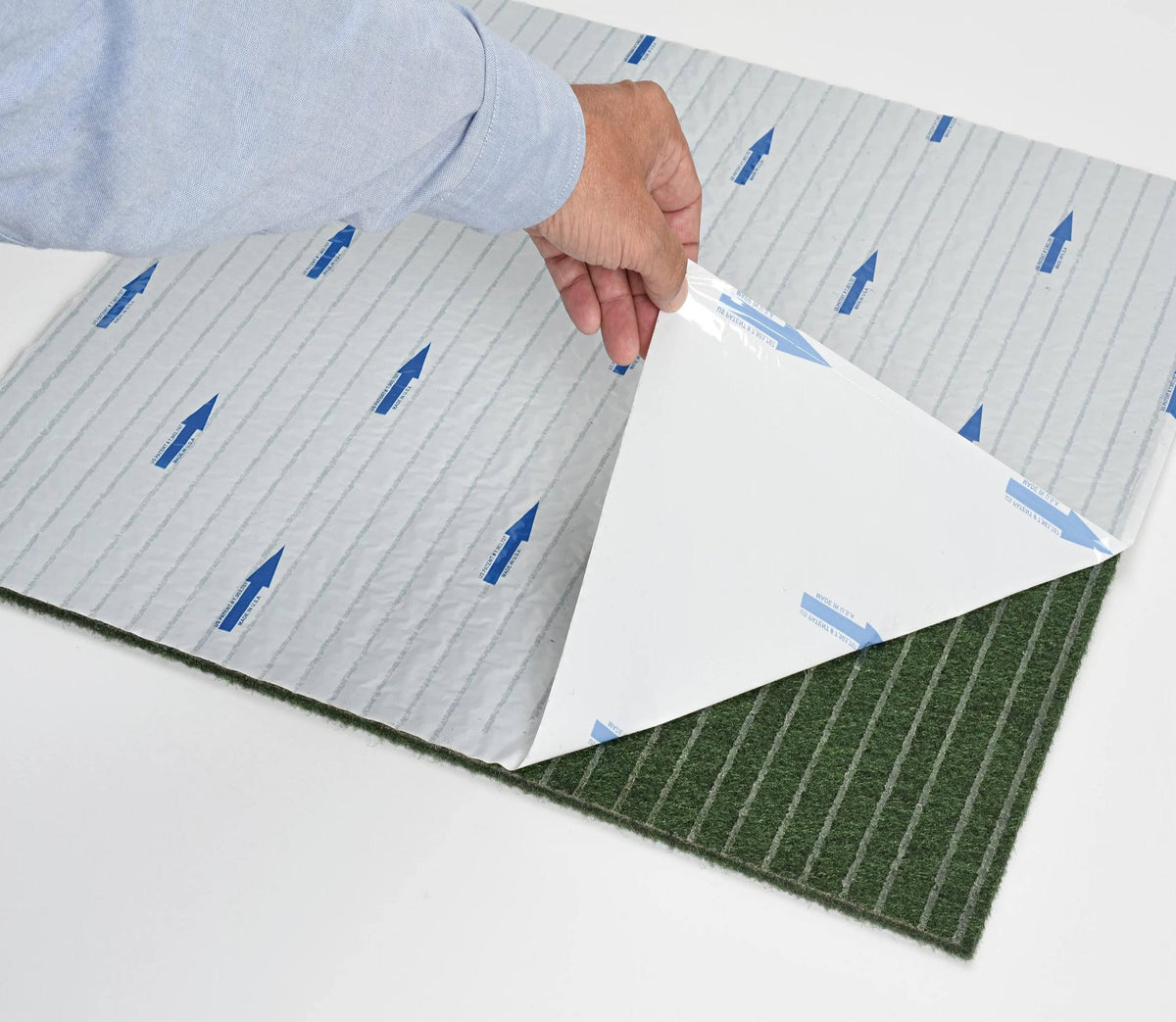 Pecan Peel and Stick Carpet Tile (15 Tiles/Case) K7622