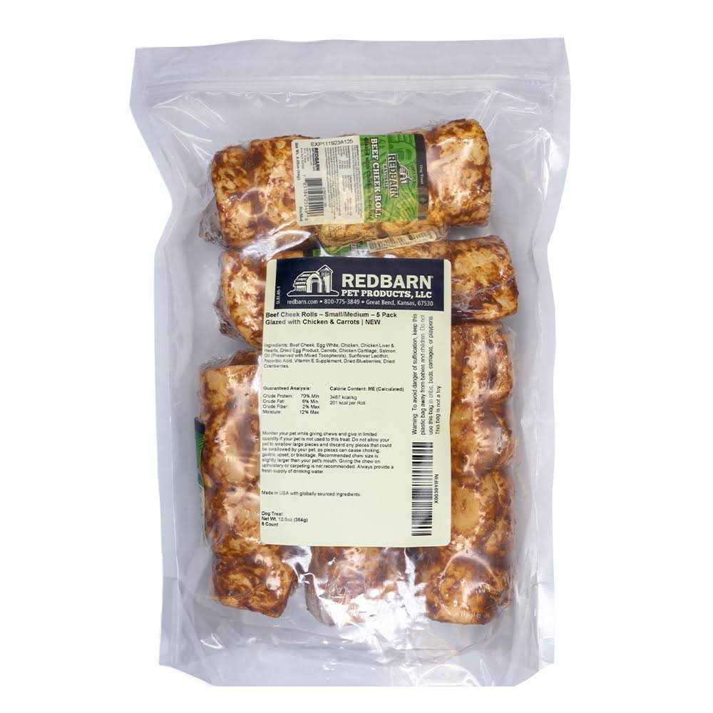 Beef Cheek Roll Dog Large V14444
