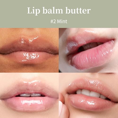 4 PCS Shea Butter & Olive Oil Lip Butter Balm M224634