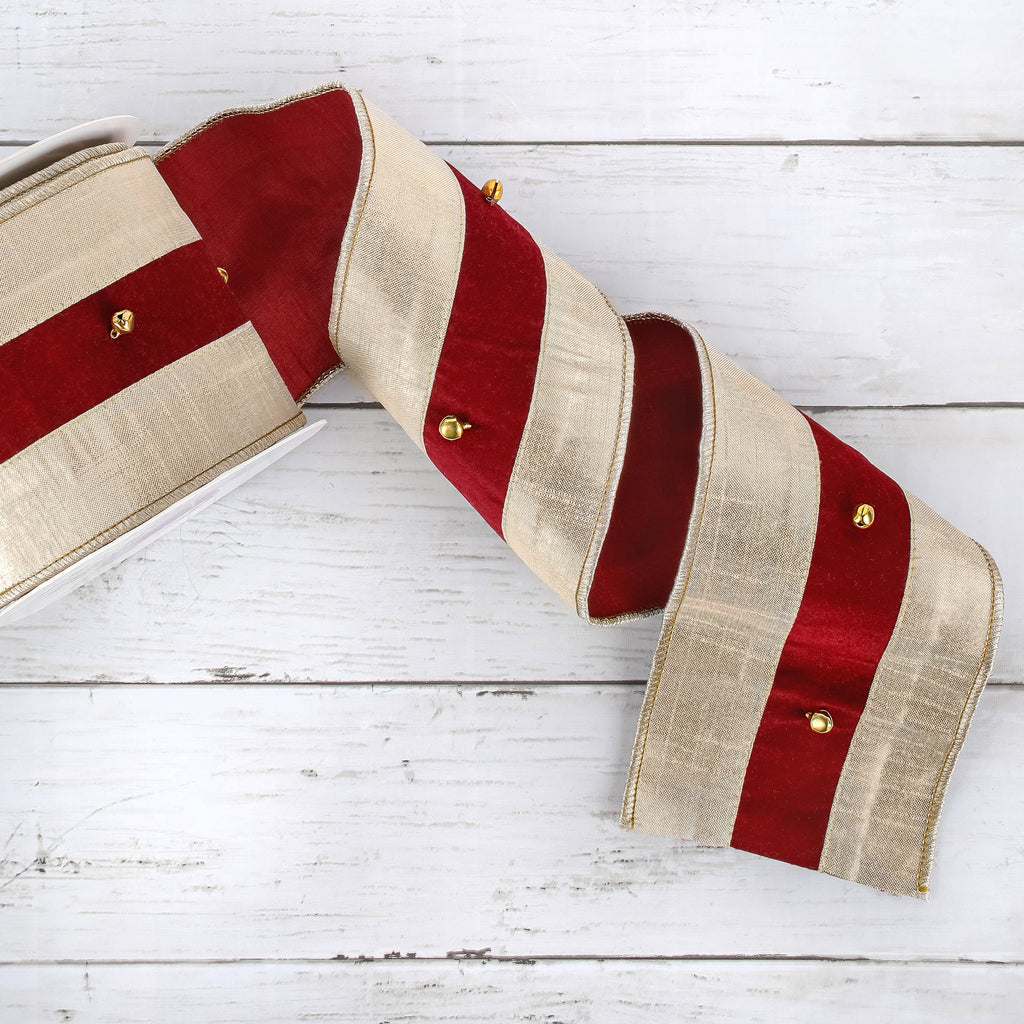 Gold 3 in Metallic Ribbon C233
