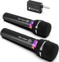 Rechargeable Wireless Microphone with LED Lights X64587