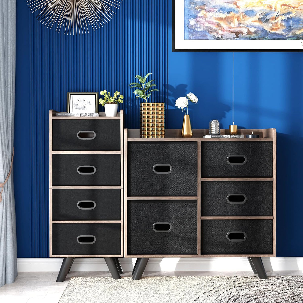 5 Drawer Wood Dresser M59382