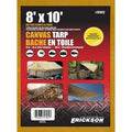 Canvas Tarp, Tan 8 x 10 E7431