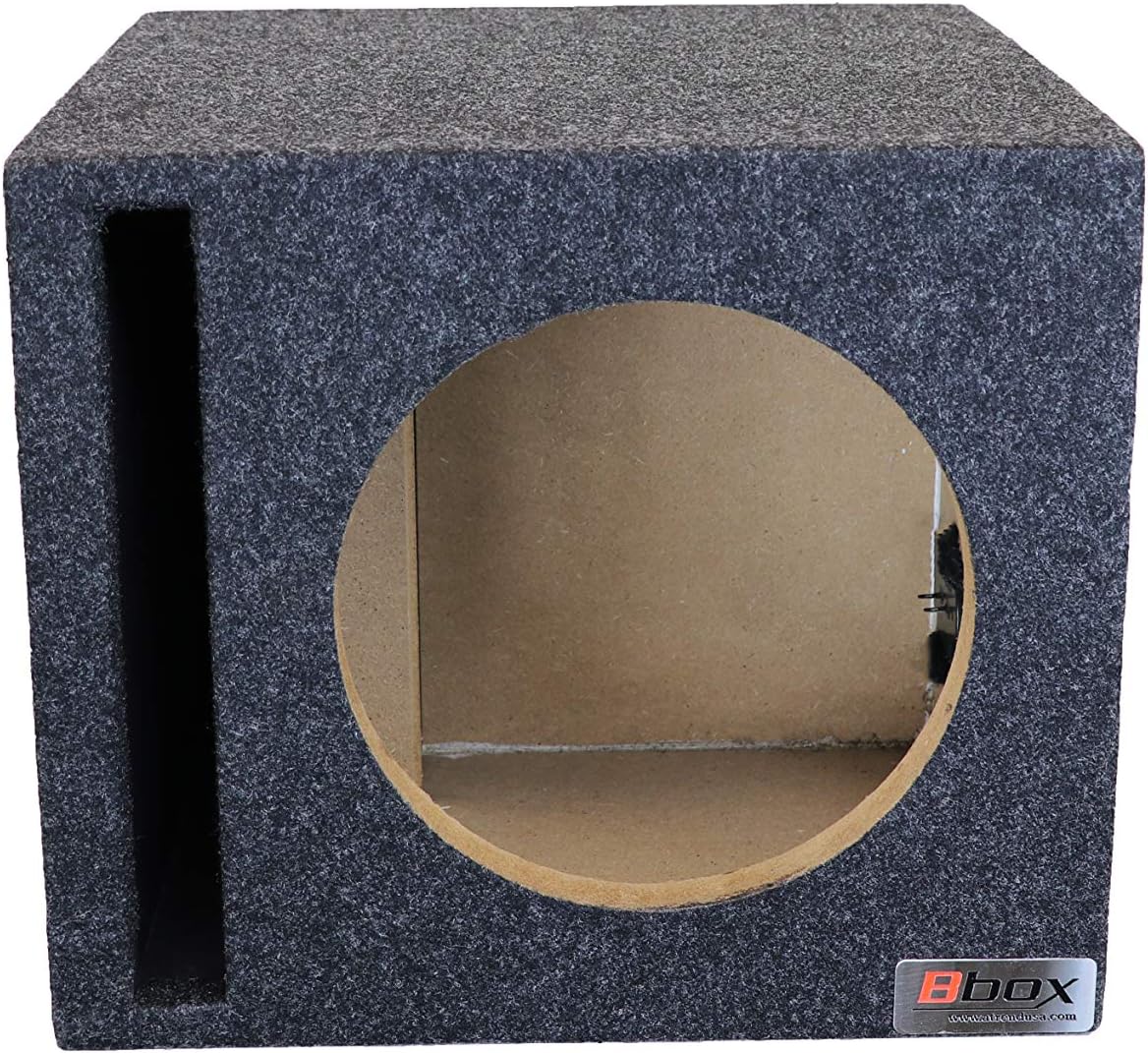 Single 12" Vented Carpeted Subwoofer Enclosure Q11866