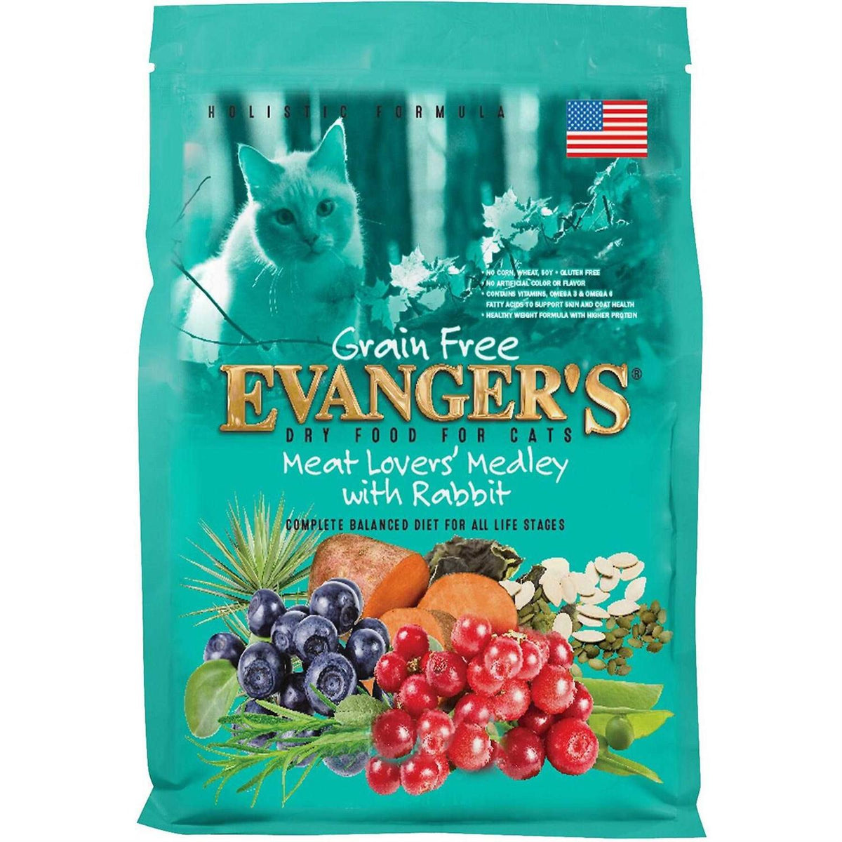 Grain Free Rabbit Dry Cat Food X4299
