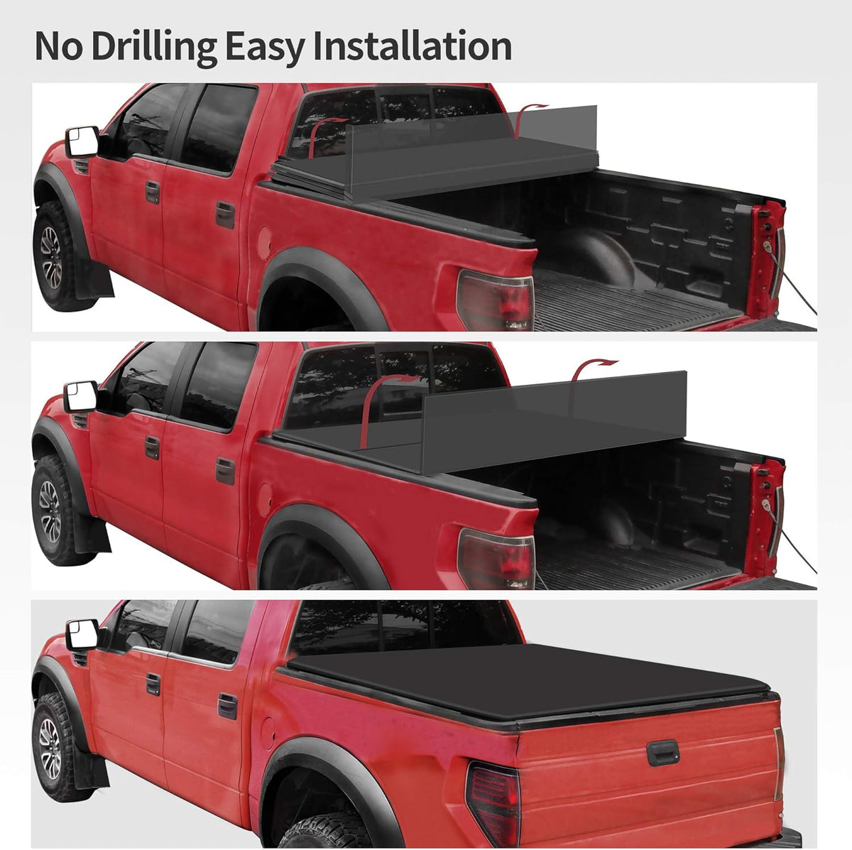 Soft Tri-Fold Truck Bed Tonneau Cover G58907