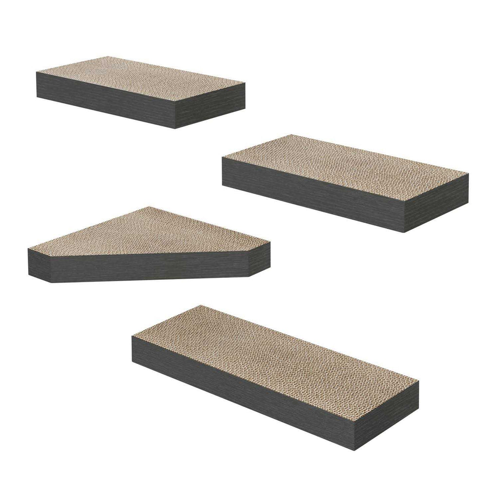 Cat Scratcher Floating Shelf Combo B522
