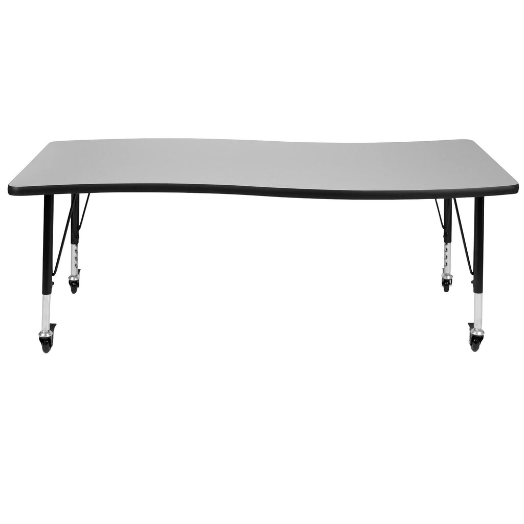 Mobile Rectangular Collaborative Activity Table I39063