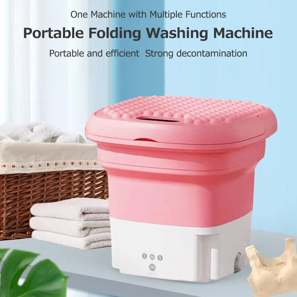 Portable Folding Washing Machine with Drain Hole I423861