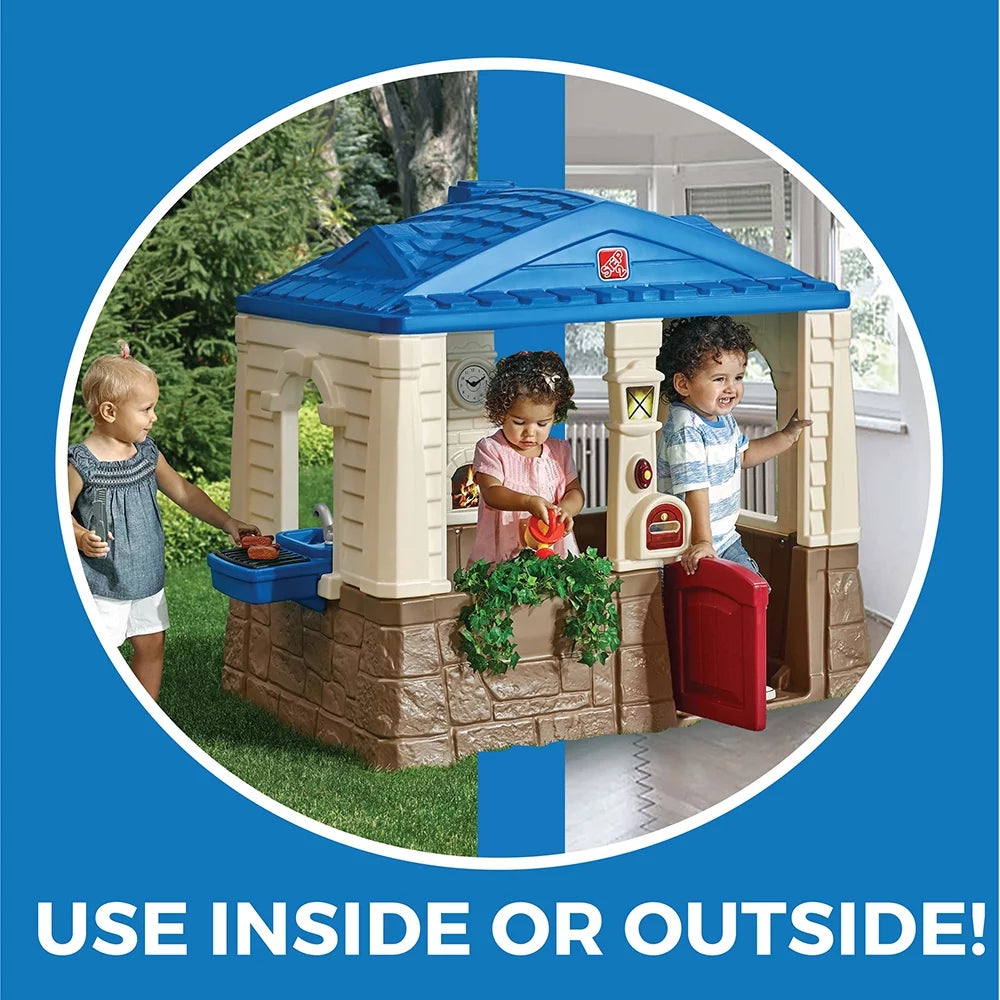 Brown Plastic Kids Playhouse K479594