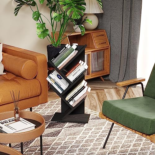 4 Tier Natural Wood Bookshelf N81154